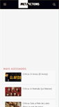 Mobile Screenshot of metafictions.com